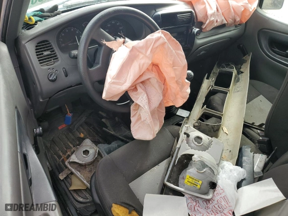2004 Ford Ranger XL with VIN 1FTYR10DX4PB06129, listed as a Copart auction lot 44789635 with 0 mi miles and Salvage Title. Bid and sale history available at carsss.com. Image 8.