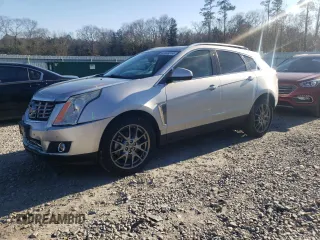 2016 Cadillac SRX Premium Collection with VIN 3GYFNDE39GS566659, listed as a Copart auction lot 87093314 with 91,411 mi miles and Salvage title. Bid and sale history available at DreamBid. Image 1.