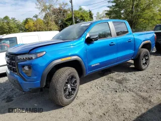 2024 GMC Canyon 4WD Elevation with VIN 1GTP6BEK7R1124406, listed as a Copart auction lot 52091565 with 9,072 mi miles and Salvage Title. Bid and sale history available at carsss.com. Image 1.