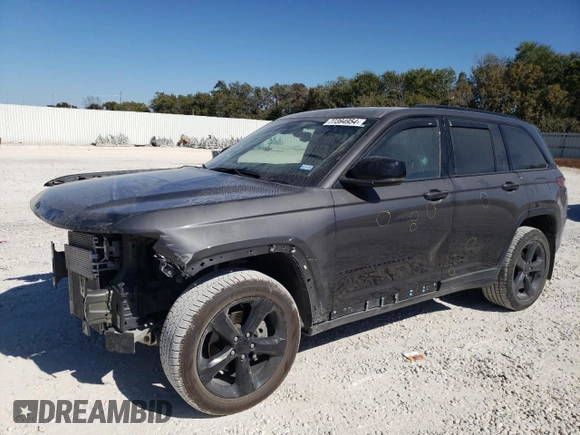 2023 Jeep Grand Cherokee Altitude with VIN 1C4RJGAG4PC551629, listed as a Copart auction lot 77394954 with 53,338 mi miles and Salvage title. Bid and sale history available at DreamBid. Image 1.