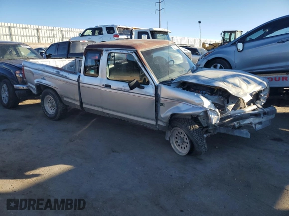 1991 Ford Ranger with VIN 1FTCR15T2MPA03393, listed as a Copart auction lot 89352295 with 28,308 mi miles and Salvage Title. Bid and sale history available at DreamBid. Image 4.