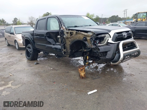 2015 Toyota Tacoma with VIN 3TMLU4EN9FM181683, listed as a IAAI auction lot 41980940 with 176,523 mi miles and . Bid and sale history available at DreamBid. Image 1.