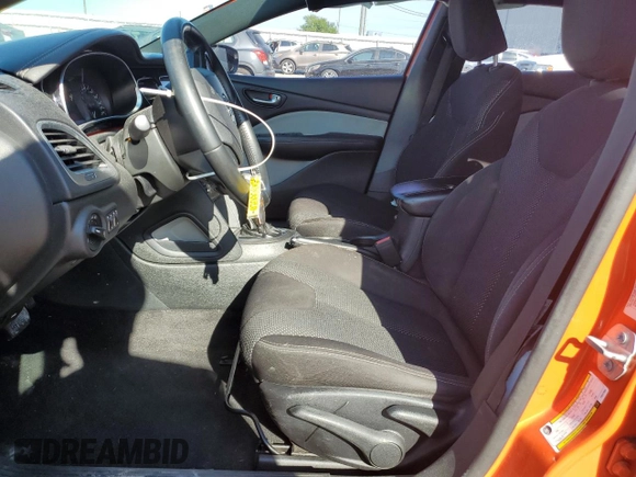 2015 Dodge Dart SXT with VIN 1C3CDFBBXFD237863, listed as a Copart auction lot 50541315 with 90,882 mi miles and Salvage Title. Bid and sale history available at carsss.com. Image 7.