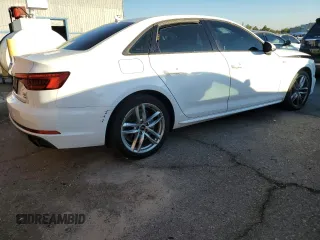 2017 Audi A4 Season of Audi ultra Premium with VIN WAUKMAF40HN043715, listed as a Copart auction lot 81083904 with 100,140 mi miles and Salvage Title. Bid and sale history available at carsss.com. Image 3.