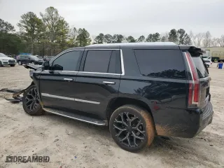 2019 Cadillac Escalade Luxury with VIN 1GYS4BKJ6KR273693, listed as a Copart auction lot 48101575 with 96,150 mi miles and Salvage Title. Bid and sale history available at carsss.com. Image 2.