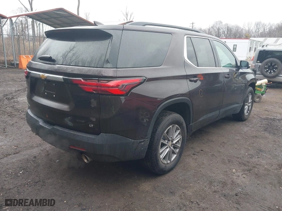 2022 Chevrolet Traverse LT Cloth with VIN 1GNERGKW4NJ166133, listed as a IAAI auction lot 41682043 with 68,256 mi miles. Bid and sale history available at carsss.com. Image 4.
