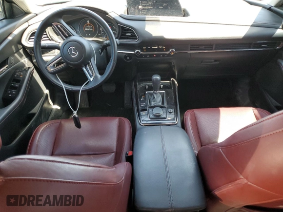2023 Mazda CX-30 S Carbon Edition with VIN 3MVDMBCM1PM524019, listed as a Copart auction lot 57079355 with 46,737 mi miles and Salvage title. Bid and sale history available at DreamBid. Image 8.