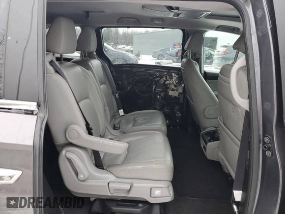 2018 Honda Odyssey EX-L z VIN 5FNRL6H66JB502556, wystawiony jako Copart lot #81995684 z przebiegiem 199 440 mil mil oraz Nie do naprawy • Non repairable. Historia ofert i sprzedaży dostępna na DreamBid. Obrazek 11.