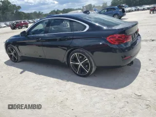 2018 BMW 4 Series 430i xDrive with VIN WBA4J3C54JBL03258, listed as a Copart auction lot 62573315 with 48,370 mi miles and Salvage title. Bid and sale history available at DreamBid. Image 2.