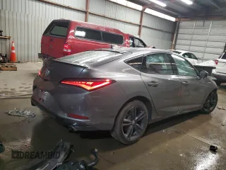 2024 Acura Integra Technology with VIN 19UDE4G79RA016395, listed as a Copart auction lot 78381004 with 7,458 mi miles and Salvage title. Bid and sale history available at DreamBid. Image 3.