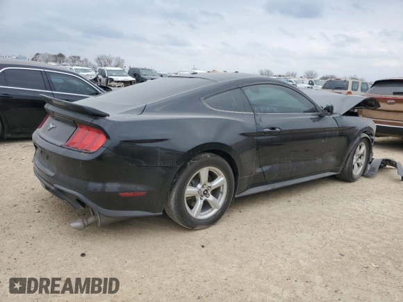 2019 Ford Mustang EcoBoost with VIN 1FA6P8TH4K5192539, listed as a Copart auction lot 47582415 with 76,555 mi miles and Salvage title. Bid and sale history available at DreamBid. Image 3.