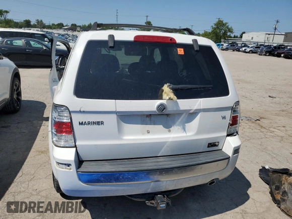 2008 Mercury Mariner with VIN 4M2CU81158KJ13802, listed as a Copart auction lot 57981485 with 109,225 mi miles and Salvage title. Bid and sale history available at DreamBid. Image 6.