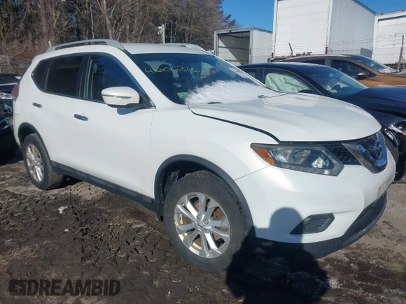 2014 Nissan Rogue S with VIN 5N1AT2MV7EC871346, listed as a IAAI auction lot 41606376 with 127,292 mi miles. Bid and sale history available at carsss.com. Image 1.