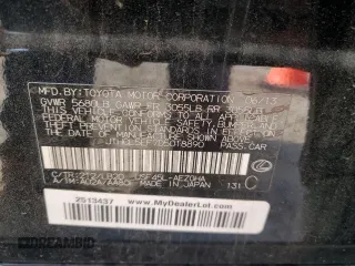 2013 Lexus LS 460 z VIN JTHCL5EF7D5018890, wystawiony jako Copart lot #54492255 z przebiegiem Nie podano mil oraz Szkody całkowita. Historia ofert i sprzedaży dostępna na DreamBid. Obrazek 12.