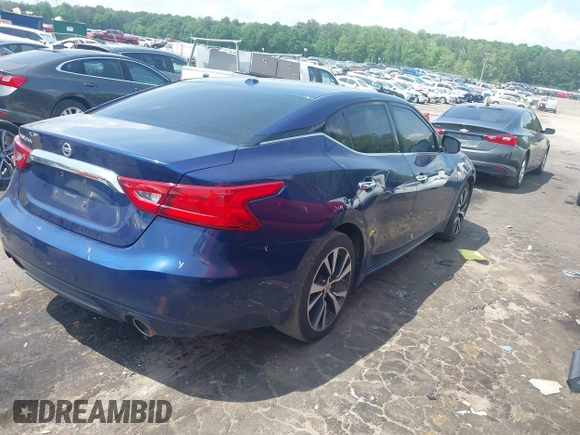 2017 Nissan Maxima SR with VIN 1N4AA6AP9HC451797, listed as a IAAI auction lot 42133562 with 160,549 mi miles and . Bid and sale history available at DreamBid. Image 4.