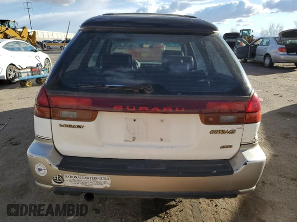 1999 Subaru Legacy Outback z VIN 4S3BG6857X7659668, wystawiony jako Copart lot #48240725 z przebiegiem 140 132 mil mil oraz Szkoda całkowita • Salvage title. Historia ofert i sprzedaży dostępna na DreamBid. Obrazek 6.