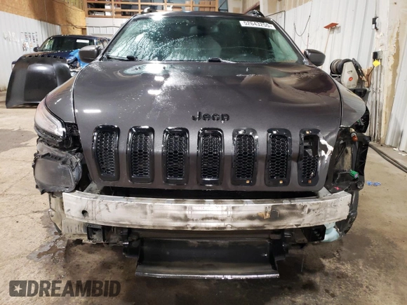 2014 Jeep Cherokee Latitude with VIN 1C4PJMCS8EW291223, listed as a Copart auction lot 52643255 with 167,621 mi miles and Salvage Title. Bid and sale history available at carsss.com. Image 5.