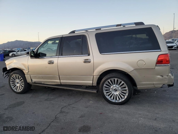 2017 Lincoln Navigator L Select with VIN 5LMJJ3JT6HEL03383, listed as a Copart auction lot 88098305 with 142,941 mi miles and Salvage Title. Bid and sale history available at carsss.com. Image 2.