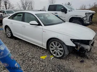 2012 Audi A6 3.0T Prestige with VIN WAUHGBFC7CN068344, listed as a Copart auction lot 46833885 with 116,180 mi miles and Clean Title. Bid and sale history available at carsss.com. Image 4.