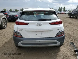 2022 Hyundai Kona SE with VIN KM8K2CAB2NU863916, listed as a Copart auction lot 68952394 with 33,708 mi miles and Salvage Title. Bid and sale history available at carsss.com. Image 6.