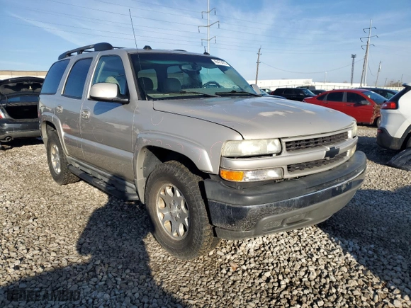 2005 Chevrolet Tahoe Z71 with VIN 1GNEK13T55R102982, listed as a Copart auction lot 46470435 with 216,197 mi miles and Salvage Title. Bid and sale history available at carsss.com. Image 4.