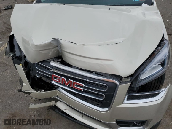 2015 GMC Acadia SLT with VIN 1GKKVRKD7FJ224002, listed as a Copart auction lot 45851335 with 34,509 mi miles and Salvage Title. Bid and sale history available at carsss.com. Image 12.