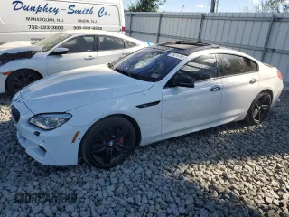 2017 BMW 6 Series 650i with VIN WBA6D4C55HD977701, listed as a Copart auction lot 75016784 with 109,245 mi miles and Salvage Title. Bid and sale history available at carsss.com. Image 1.