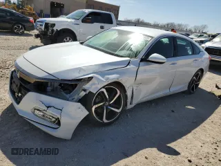 2019 Honda Accord Sport with VIN 1HGCV1F3XKA081643, listed as a Copart auction lot 49993865 with 52,136 mi miles and Salvage title. Bid and sale history available at DreamBid. Image 1.