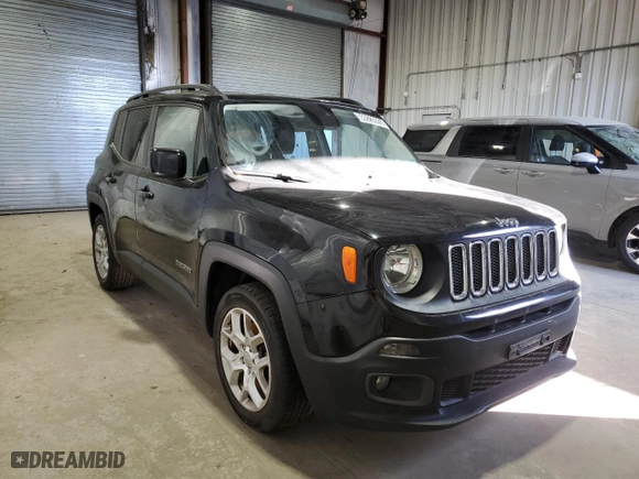 2017 Jeep Renegade Latitude with VIN ZACCJABB2HPF28255, listed as a Copart auction lot 88928885 with 41,456 mi miles and Clean Title. Bid and sale history available at carsss.com. Image 4.