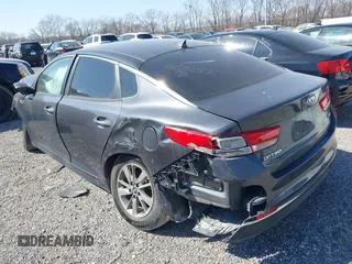 2016 Kia Optima LX Turbo with VIN 5XXGT4L11GG065207, listed as a IAAI auction lot 41770660 with 108,646 mi miles. Bid and sale history available at carsss.com. Image 3.