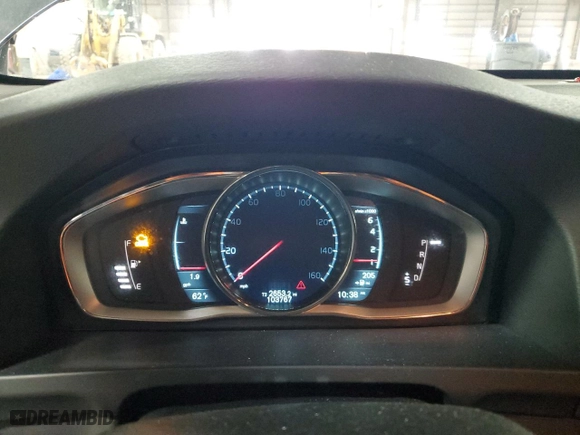 2014 Volvo S60 T5 with VIN YV1612FS7E2277181, listed as a Copart auction lot 48314355 with 103,767 mi miles and Salvage Title. Bid and sale history available at carsss.com. Image 9.