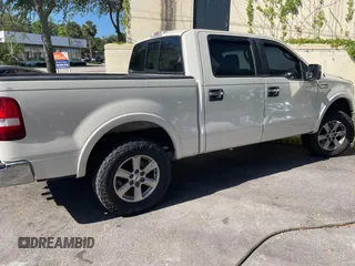 2007 Ford F-150 XLT with VIN 1FTPW12V87FB35617, listed as a IAAI auction lot 41970910 with 244,784 mi miles. Bid and sale history available at carsss.com. Image 4.