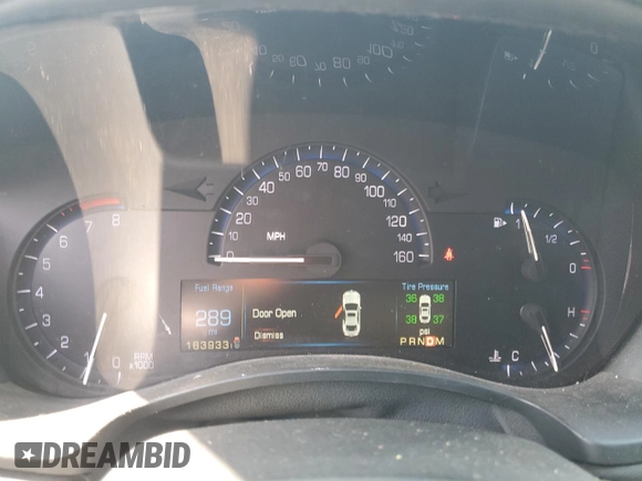 2014 Cadillac ATS Standard RWD with VIN 1G6AA5RX1E0107230, listed as a Copart auction lot 52164475 with 163,933 mi miles and Clean title. Bid and sale history available at DreamBid. Image 9.