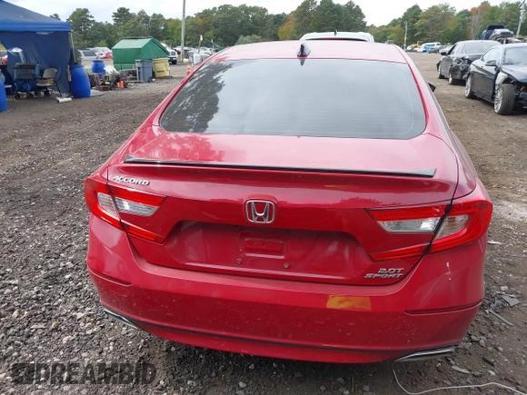 2021 Honda Accord Sport with VIN 1HGCV2F3XMA017580, listed as a IAAI auction lot 40373988 with 15,973 mi miles and . Bid and sale history available at DreamBid. Image 16.