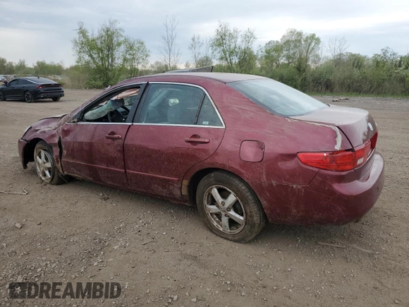2005 Honda Accord EX z VIN 1HGCM56715A176478, wystawiony jako Copart lot #55135925 z przebiegiem 119 306 mil mil oraz Szkody całkowita. Historia ofert i sprzedaży dostępna na DreamBid. Obrazek 2.