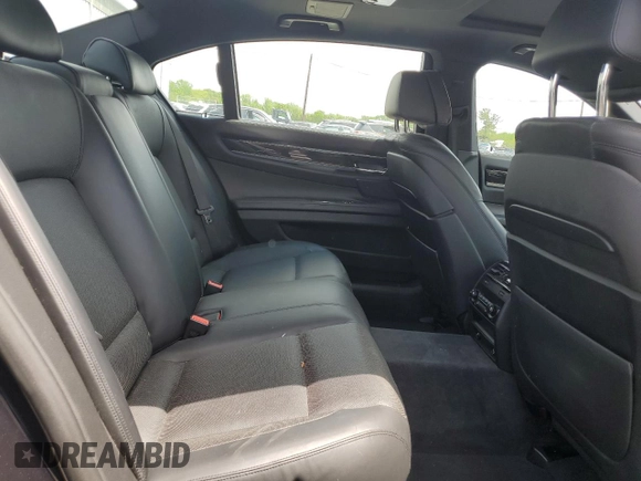 2014 BMW 7 Series ALPINA B7 xDrive with VIN WBAYF8C5XED653245, listed as a Copart auction lot 56010085 with 114,519 mi miles and Salvage title. Bid and sale history available at DreamBid. Image 10.