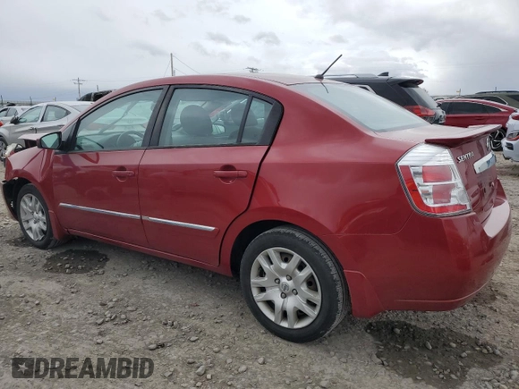 2012 Nissan Sentra S with VIN 3N1AB6AP8CL740760, listed as a Copart auction lot 48600245 with 128,654 mi miles and Salvage Title. Bid and sale history available at DreamBid. Image 2.