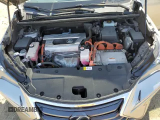 2017 Lexus NX 300h with VIN JTJBJRBZ2H2053608, listed as a Copart auction lot 53855765 with 78,060 mi miles and Salvage Title. Bid and sale history available at DreamBid. Image 12.