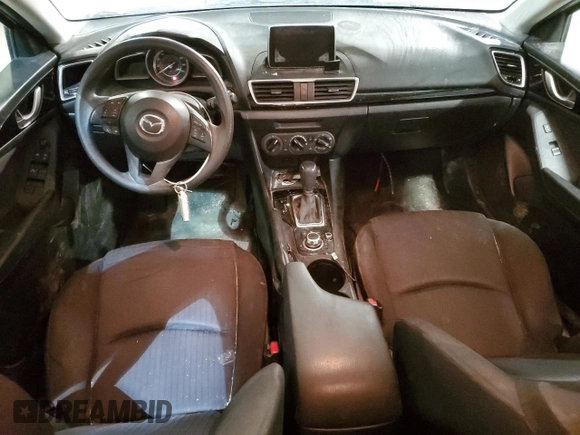 2015 Mazda 3 i Sport with VIN 3MZBM1U73FM224263, listed as a Copart auction lot 49219945 with 150,806 mi miles and Salvage title. Bid and sale history available at DreamBid. Image 8.
