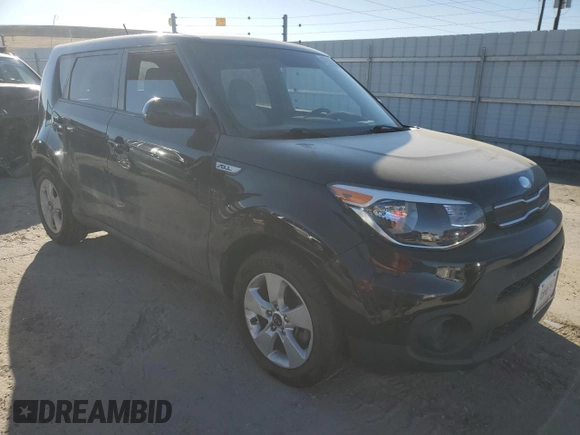 2019 Kia Soul with VIN KNDJN2A29K7024812, listed as a Copart auction lot 47283705 with Not Provided miles and Salvage Title. Bid and sale history available at DreamBid. Image 4.