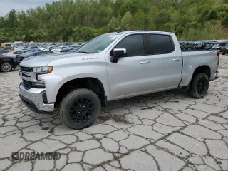 2020 Chevrolet Silverado 1500 LT with VIN 1GCPYDEK2LZ190442, listed as a Copart auction lot 46933745 with Not Provided miles and Salvage Title. Bid and sale history available at DreamBid. Image 1.