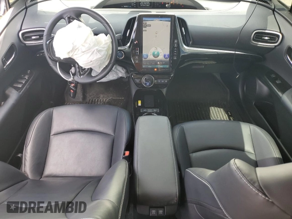 2021 Toyota Prius LE with VIN JTDKAMFPXM3184126, listed as a Copart auction lot 56857675 with 54,676 mi miles and Clean Title. Bid and sale history available at DreamBid. Image 8.