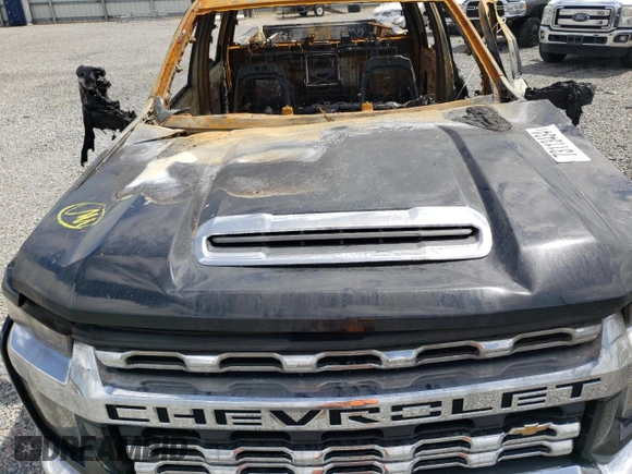 2021 Chevrolet Silverado 3500HD LT with VIN 1GC4YTEY0MF291337, listed as a Copart auction lot 73113434 with 0 mi miles and Non Repairable. Bid and sale history available at carsss.com. Image 7.