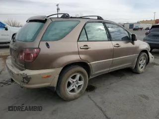 1999 Lexus RX 300 Luxury SUV with VIN JT6HF10U3X0019931, listed as a Copart auction lot 47893895 with 235,388 mi miles and Salvage Title. Bid and sale history available at carsss.com. Image 3.