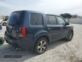 2012 Honda Pilot EX with VIN 5FNYF4H4XCB046120, listed as a Copart auction lot 47876155 with 254,854 mi miles and Non Repairable. Bid and sale history available at DreamBid. Image 3.