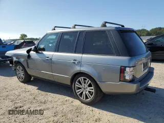 2012 Land Rover Range Rover HSE Lux with VIN SALMF1D46CA363185, listed as a Copart auction lot 63715095 with 151,154 mi miles and Salvage title. Bid and sale history available at DreamBid. Image 2.