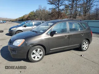 2009 Kia Rondo LX with VIN KNAFG529597279901, listed as a Copart auction lot 46068855 with 85,211 mi miles and Salvage Title. Bid and sale history available at carsss.com. Image 1.