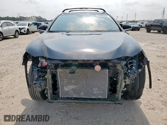 2025 Lexus NX 250 with VIN 2T2ADCAZ2SC022917, listed as a Copart auction lot 57884435 with 5,740 mi miles and Salvage title. Bid and sale history available at DreamBid. Image 5.
