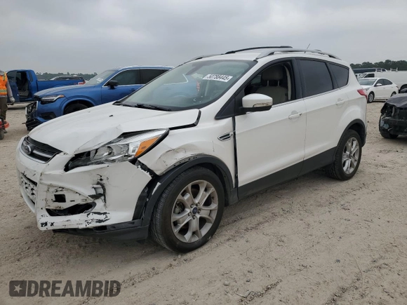 2016 Ford Escape Titanium with VIN 1FMCU0J9XGUA97656, listed as a Copart auction lot 50788445 with 125,064 mi miles and Salvage Title. Bid and sale history available at carsss.com. Image 1.