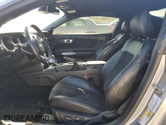 2021 Ford Mustang EcoBoost with VIN 1FA6P8TH9M5107634, listed as a Copart auction lot 57331415 with 79,159 mi miles and Salvage title. Bid and sale history available at DreamBid. Image 7.